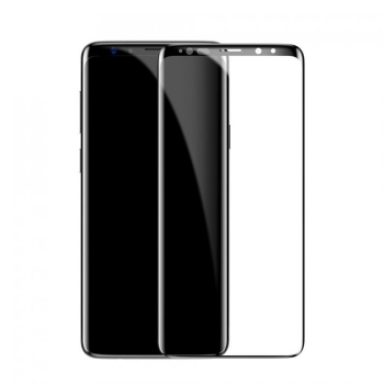  Защитное стекло BASEUS 0.3MM Tempered Glass для SAMSUNG GALAXY S9, черное