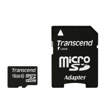 Карта памяти Transcend microSD 16GB Class 10