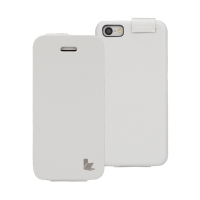 Чехол Jisoncase Fashion Flip (белый) для iPhone 5C
