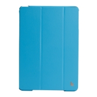 Jisoncase Premium Smart Cover для iPad Air (синий)