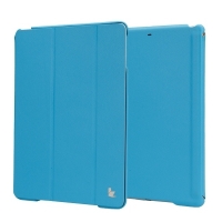 Jisoncase Premium Smart Cover для iPad 9.7" 2018 года (6-е поколение) синий