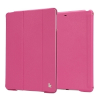 Jisoncase Premium Smart Cover для iPad 9.7"(2017) розовый