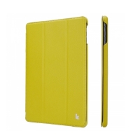 Jisoncase Smart Leather Case для iPad Air (зеленый)