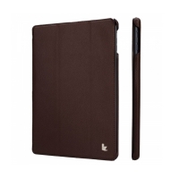 Jisoncase Smart Leather Case для iPad Air (коричневый)