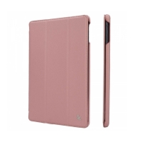 Чехол Jisoncase Smart Leather Case  для iPad 9.7"(2017) розовый