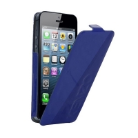 KENZO Glossy Logo Case для iPhone 5/5S (синий)
