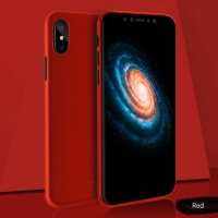 Чехол накладка Rock Naked Shell Series PP для iPhone X  (красный)