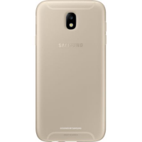  Чехол-накладка Samsung Jelly Cover для Galaxy J7 (2017) золотой ( EF-AJ730TFEGRU)