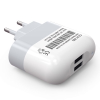 Сетевое зарядное устройство Craftmann 2 USB (2.1 А), белый
