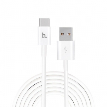  Кабель USB Type-C Hoco UPT02 (white)