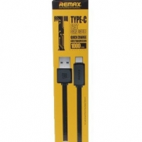 Дата кабель Remax Fast Cable USB Type-C (1м, черный)