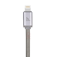 Кабель USB Hoco U5 для iPhone, iPad (в металлической оплетке)