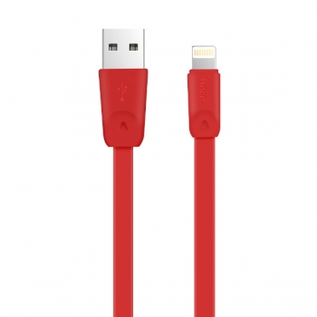  Lightning USB кабель 2m Hoco X9 для iPhone, iPad (красный)