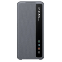  Чехол-книжка Samsung EF-ZG980CBEGRU Smart Clear View Cover для Galaxy S20, серый