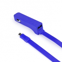 Автомобильная зарядка TYLT RIBBN micro USB 4.8A (blue)
