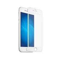 Защитное стекло для iPhone 8 Plus - 3D Glass  белый